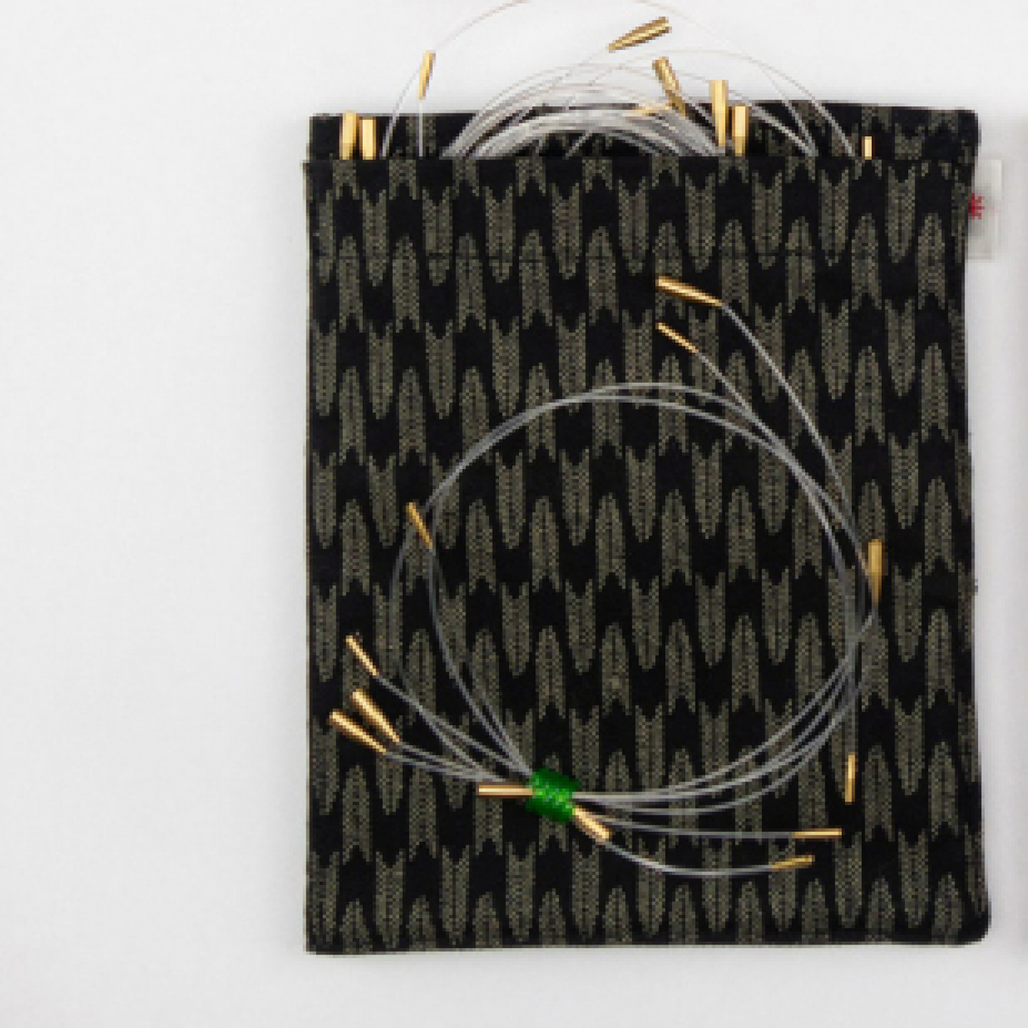 ITO Fabric Needle Case 12,5 cm puikonpäille, musta