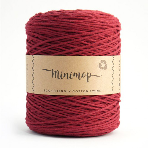 Minimop yarn 65 wine red