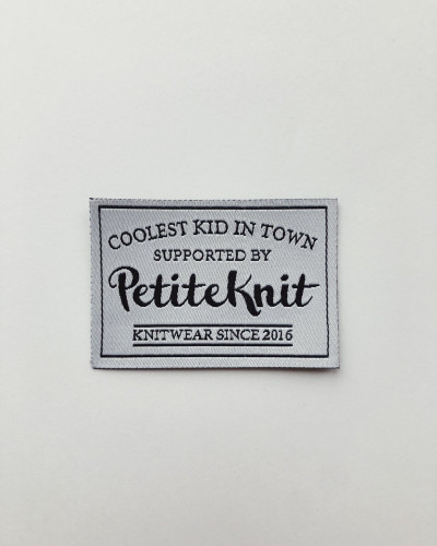 "Coolest Kid In Town" by PetiteKnit -kangasmerkki