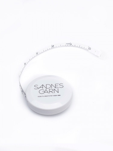 Sandnes Garn tape measure 150cm white