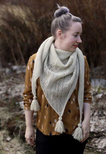 Anna Johanna - Onni Shawl Knitting Pattern Print FI