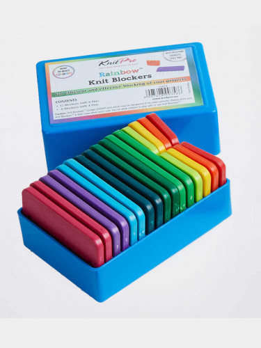 KnitPro Knit Blockers rainbow