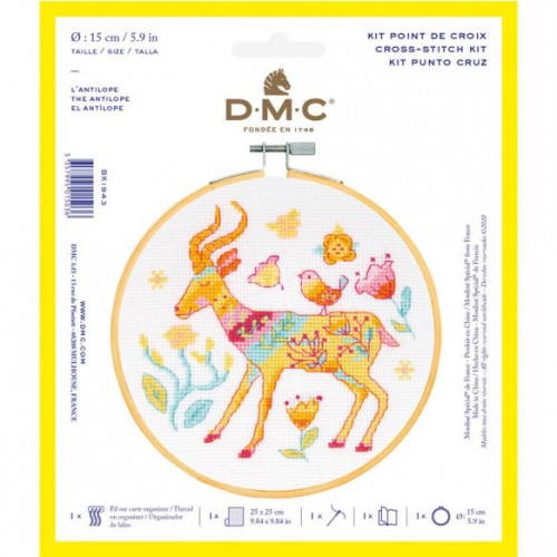 DMC Embroidery Kit Antelope