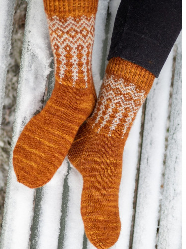 Halla Socks Knitting Pattern Finnish