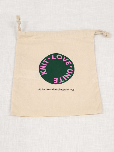 Knit Love Unite Project Bag Green