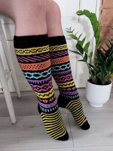 Yarn Set for Herkkusukat Socks
