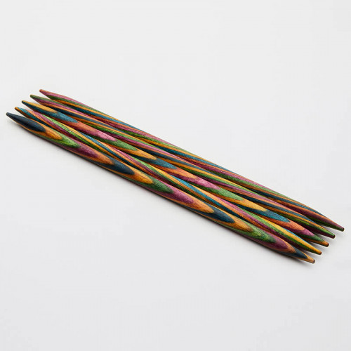 KnitPro Symfonie Wood Double Pointed Needles 15cm 3.50mm