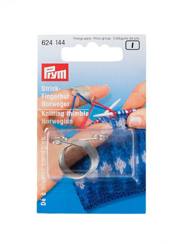 Prym Knitting Thimble for 2 colors