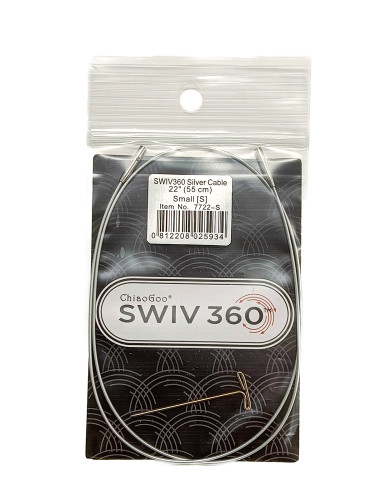 ChiaoGoo SWIV360 Silver Cable