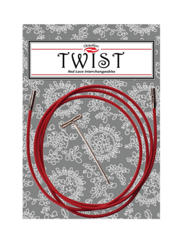 ChiaoGoo Twist Red Cable Small