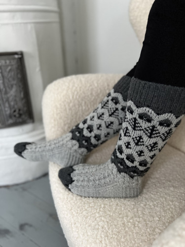 Piilopirtti Socks Kit, Monochrome