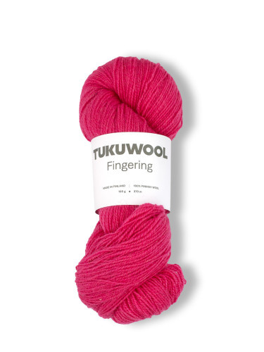 Tukuwool Fingering 100g 43 Hot pink