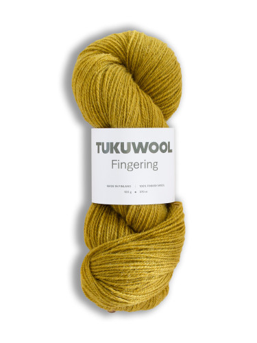 Tukuwool Fingering 100g 48 Olive Oil