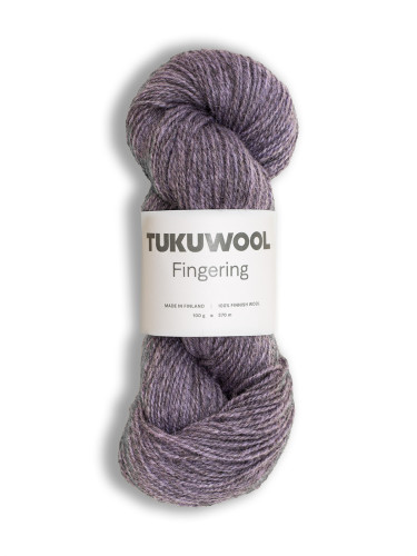 Tukuwool Fingering 100g H40 Lilac Mist