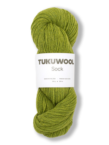 Tukuwool Sock 24 Leaf green